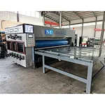 Semi-automatic carton box printing machine